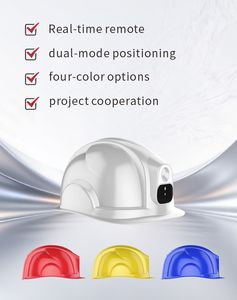 Casque de <span class=keywords><strong>sécurité</strong></span> intelligent avec caméra 4G, système d'exploitation Android, protection IP66 pour les chantiers de construction et industriels - Product Image 1