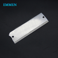 Couteau de coupe en acier inoxydable et acier blanc de forme personnalisée couteau alimentaire à dents longues lames industrielles