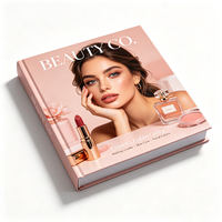 Services d'impression offset personnalisés pour livres reliés ; Reliure personnalisée à la papillonnière pour brochures cosmétiques haut de gamme