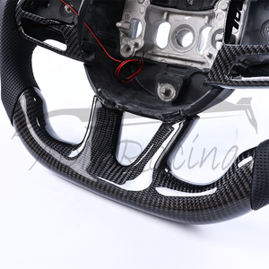 Volante Deportivo de Fibra de Carbono al por Mayor para <span class=keywords><strong>Dodge</strong></span> Challenger <span class=keywords><strong>Charger</strong></span> Hellcat Durango RT, Volante Personalizado para Automóviles Deportivos 2015+ - Product Image 5