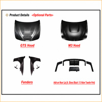 Kit de conversion de pare-chocs avant et arrière de style sport M3 pour BMW F30 F35 2013-2018 avec capot – Vente en gros