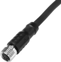Câble d'alimentation et de communication Alvin's Cables M8 8 broches femelle A-Code à extrémité ouverte blindé, tension standard, 0~15M pour caméras Baumer série CX