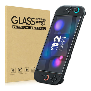 Protector de Pantalla de Vidrio Templado Sensible al Tacto para <span class=keywords><strong>Nintendo</strong></span> Switch 2, Sin Burbujas, Resistente a Arañazos, Fácil Instalación - Product Image 2
