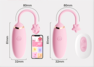 Vibrador Mujer APP Inalámbrico Bluetooth G-Spot Estimulador vaginal Vibrador anal Huevo Masajeador Estimulador portátil Juguetes sexuales - Product Image 4