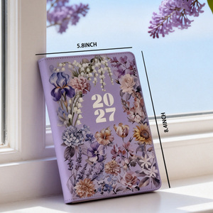 Agenda 2027 en cuir à spirale, planificateur professionnel exécutif avec blocage horaire par heures, outil <span class=keywords><strong>de</strong></span> <span class=keywords><strong>gestion</strong></span> <span class=keywords><strong>de</strong></span> projets, cadeau pour les dirigeants - Product Image 2