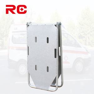 Suministro de fábrica, aleación de aluminio de alta resistencia, plegable, cuchara plegable, transferencia de emergencia, dos camillas plegadas - Product Image 3