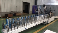 Machine d'enrobage de profilés en bois, machine d'enrobage de profilés en aluminium, machine de revêtement PUR pour cadres de portes et fenêtres