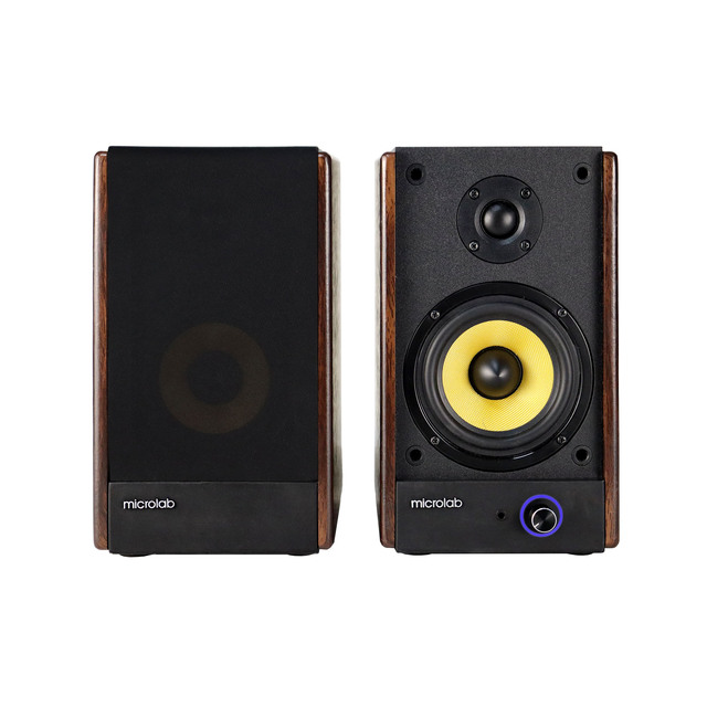 Microlab New Product HIFI Bookshelf Professional Stereo Blue Tooth Speaker SOLO4 With Optical