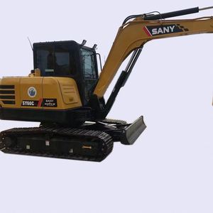 Mini-excavatrice SANY SY60C d'occasion 2022 avec moteur et boîte de vitesses pour la construction et l'exploitation minière (6 TONNES) - Product Image 1
