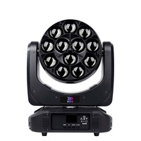 Jenseits neuer Modelle 12x40w Wasch zoom RGBW 4 in 1 LED-Bühnen beleuchtung mit beweglichem Kopf