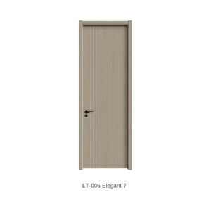 Garantie commerciale Style design moderne Porte intérieure en bois Traitement anti-corrosion léger Application de chambre à coucher - Product Image 6