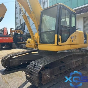 Excavadora de cadenas Komatsu PC220 usada, 22 toneladas, excavadora hidráulica original de Japón para movimiento de tierras en construcción - Product Image 4