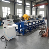 Machine de polissage de tubes ronds, rectifieuse de surface de tuyaux métalliques, prix compétitif, directement de l'usine