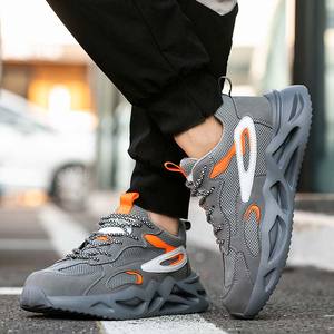 Erkekler İçin Yok Edilemez S3 Çelik Burunlu İş Güvenliği Botları Kış Sonbahar İş Ayakkabıları - Yüksek Koruma Sağlayan Rahat İş Ayakkabıları - Product Image 1