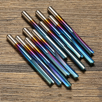 1/8 pouces spirale Upcut fraise 3.175x1.5x5x38mm 1 flûte spirale fraises pour menuiserie CNC Machine aluminium acrylique plastique