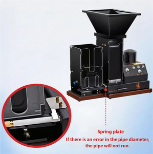 Máquina automática <span class=keywords><strong>industrial</strong></span> para hacer cigarrillos 2000 piezas/h, máquina enrolladora <span class=keywords><strong>de</strong></span> <span class=keywords><strong>tabaco</strong></span> eléctrica profesional para negocios, edición negra - Product Image 4