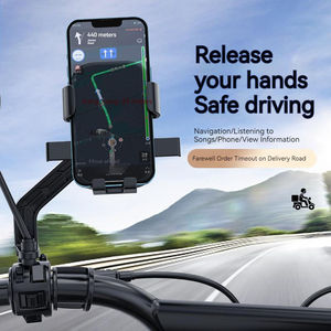 360 ° Rotation Bicycle Motorcycle Phone Holder 360° Rotating Adjustable <b>Car</b> Navigation Stand Outdoor Universal Phone <b>Accessories</b> - Product Image 2