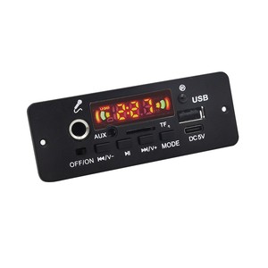 Amplificador de potencia de 10W, PLACA DE REPRODUCTOR DE MP3 con micrófono, placa de decodificación de MP3, Material plástico compatible con formato de Audio WAV - Product Image 4