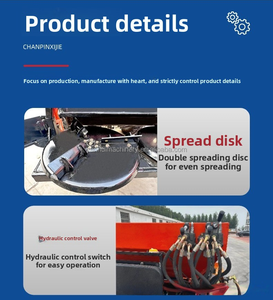 Vente directe usine – Épandeur de <span class=keywords><strong>fumier</strong></span> diesel compact et flexible pour serres, vergers et vignobles – Épandeur d'engrais organique - Product Image 6