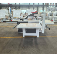 Scie à table coulissante CNC avec guide parallèle programmable, commande par écran tactile, machine de découpe automatique de panneaux pour la production de meubles