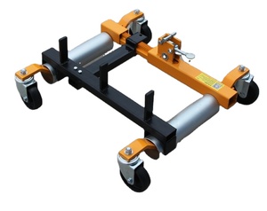 <span class=keywords><strong>Prix</strong></span> direct usine Ensemble de 4 chariots de manutention hydrauliques pour véhicules, capacité 4 tonnes, avec roulettes pivotantes pour l'exposition et l'entretien automobile - Product Image 1