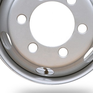 F450/F550-10 LUG Kelun 19.5x6.75 jantes <span class=keywords><strong>6</strong></span> <span class=keywords><strong>trous</strong></span> Chine fabricant <span class=keywords><strong>remorque</strong></span> acier camion roue 22.5 roues - Product Image 6
