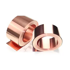 Thin RA Copper Foil 9um 12um 18um 35um Electronic Soft Pure Copper Foil
