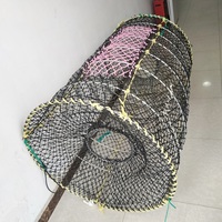 Redes de Pesca de Gran Tamaño de 7mm y 8mm, 60*110cm, 60*120cm, 70*140cm, 76*160cm, 80*150cm, Redes de Pesca de Resorte para Bacalao Negro y Lingüete