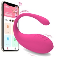 Meistverkaufter Leiser APP-Ferngesteuerter Klitoris-G-Punkt-Stimulations-Vibrator-Ei für Männer und Frauen Sexspielzeug