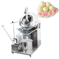 Machine rotative multifonctionnelle d'enrobage de chocolat et de sucre de fruits séchés BY300