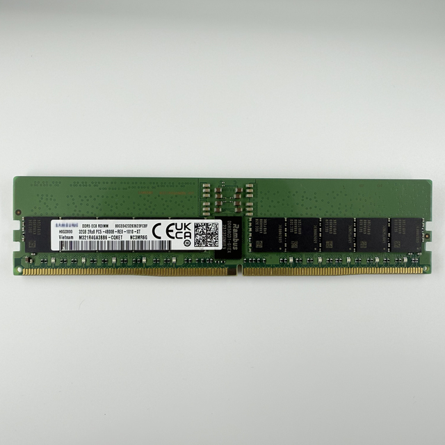 32GB 2Rx8 4800B PC5 DDR5 REG ECC RDIMM Server Memory RAM Module M321R4GA3BB0-CQK High-performance Memory
