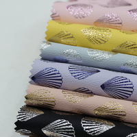 Feuille estampage 0.7mm Litchi Grain PVC cuir cuir synthétique pour boîte-cadeau Menu personnalisé couvre coque de téléphone