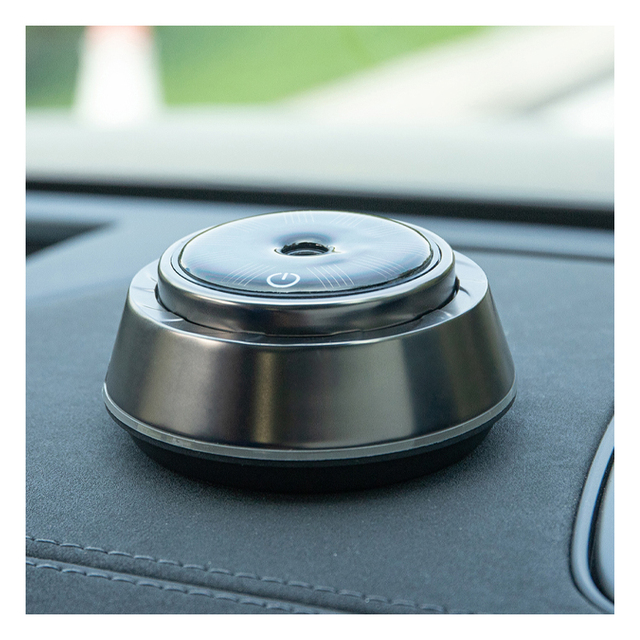 Luxury Aluminium Aroma Diffuser USB Waterless Essential Oil Car Diffuser Smart Automatic Car Diffuser