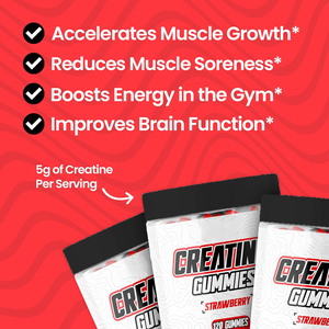 Bonbons Gommeux de Créatine Monohydrate Certifiés Halal à Marque Blanche pour Pré-Entraînement, Énergie, Soutien Immunitaire et Croissance Musculaire pour Adultes - 120 unités - Product Image 4