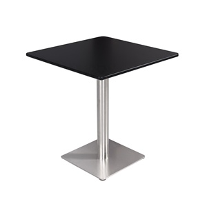 High Coffee <strong>Bar</strong> Pub <strong>Table</strong> Round <strong>Square</strong> Central Metal Dining <strong>Table</strong> - Product Image 3