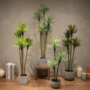 Plantes artificielles, arbre <span class=keywords><strong>d</strong></span>écoratif pour la maison, bonsaï, plantes en plastique, pots, aménagement paysager, plantes modernes, palmier <span class=keywords><strong>d</strong></span>'<span class=keywords><strong>intérieur</strong></span> - Product Image 4