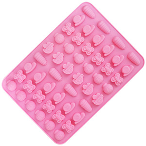 Moule en silicone jetable SHU XIN YZ-40 en forme de cœur pour chocolat et glace, compatible four - Moule créatif DIY pour fudge - Product Image 4
