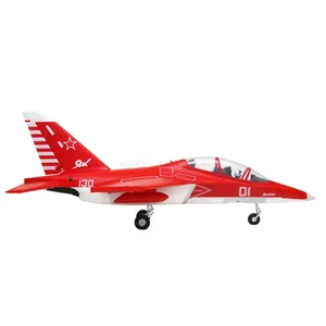 เครื่องบินบังคับวิทยุ <span class=keywords><strong>Yak</strong></span>-<span class=keywords><strong>130</strong></span> V2 รุ่น PNP ขนาดใหญ่ พร้อมพัดลมดูดอากาศขนาด 70 มม. แบบ EDF พร้อมระบบรีแทรกต์และเฟลปส์ สำหรับงานอดิเรก - Product Image 1