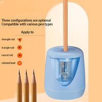 Taille-crayon électrique automatique rechargeable, papeterie électronique