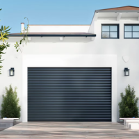 Lame de porte de garage industrielle moderne en acier de 98 mm avec panneau thermique en mousse et vis pour systèmes de sécurité de portes roulantes d'entrepôt