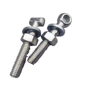 Accessoires pour échafaudages de construction : Raccord pivotant 48,6 mm, boulons en <span class=keywords><strong>T</strong></span> à œil fixe, fixation d'échafaudage en acier Q235 - Product Image 4