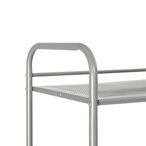 Thời trang mới phòng tắm 3 Tier lưu trữ Xe đẩy cán tiện ích Organizer Rack 3 lớp tiện ích cán giỏ hàng - Product Image 3