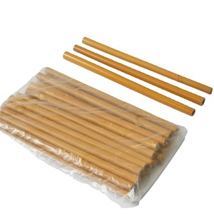 <b>Bamboo</b> <b>Straws</b> Round Solid Color Disposable For Party Beverage Stir Sticks ZX 04 From Chongqing - Product Image 5