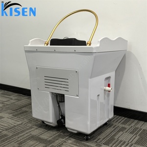 อ่างสระผมเคลื่อนที่ Kisen 2025 รุ่น Professional พร้อมระบบหมุนเวียนน้ำ สำหรับใช้ในบ้าน - Product Image 2