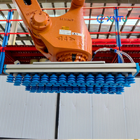Máquina Paletizadora Robótica de Alta Velocidad con Certificación CE, 4/6 Ejes, con Componentes de Motor y Engranajes, Controlada por PLC para Recoger y Colocar