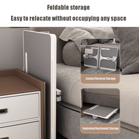 Petit bureau réglable sur le lit, bureau d'ordinateur, table pliante pour étudiants en dortoir, utilisation simple à domicile, chambre simple pour l'apprentissage