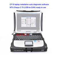 CF19 dizüstü kurulum otomatik için teşhis yazılımı MTU Diasys 2.70 (USB to-CAN) teşhis aracı