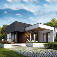Villa préfabriquée ECONEL 3D Design, maison modulaire de luxe, maison préfabriquée en conteneur, villas préfabriquées à vendre