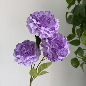 Flores de Hortensia Blancas Artificiales de Alta Calidad al por Mayor, Tacto Real, Látex y Seda, Decoración para Bodas y Graduaciones - Product Image 2