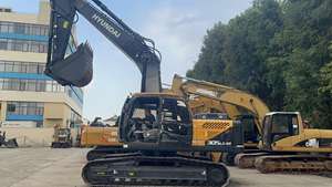 Excavadora de cadenas Hyundai 305LC-9T usada de alta eficiencia, 35 toneladas de peso operativo, motor Hyundai, bomba de motor PLC para construcción pesada - Product Image 2